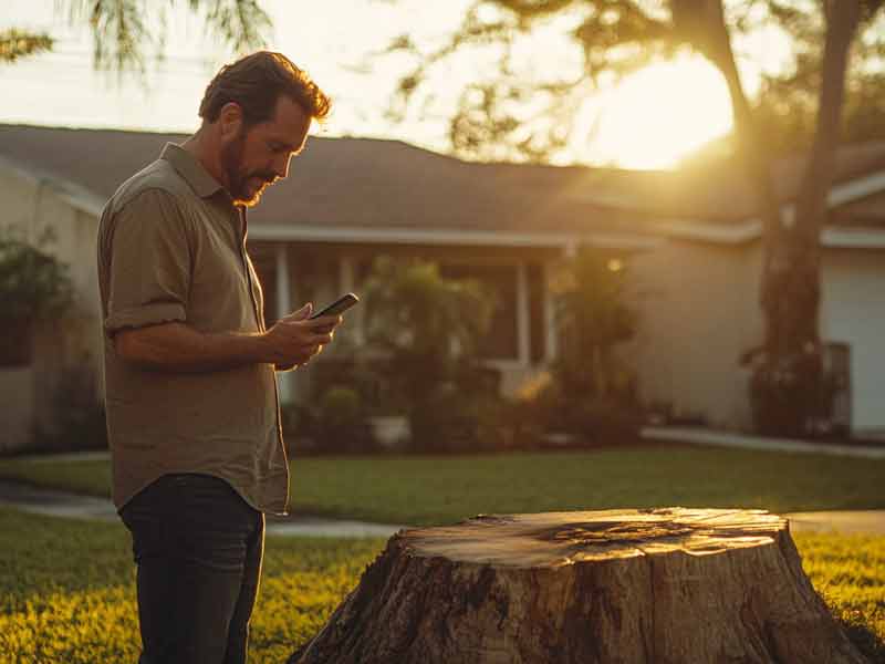 In Homestead, FL a great option to grind your tree stump down is finding it through ToolBevy. 